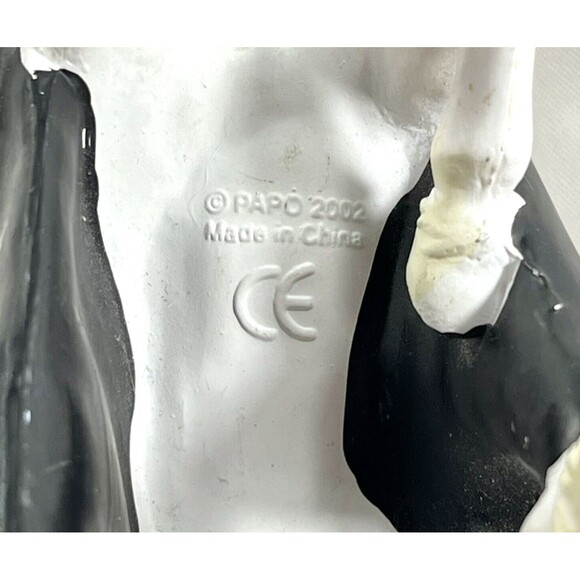 2002 Papo Medieval Knight Blue and Gold Jousting Horse Vintage Toy - Picture 10 of 10